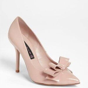 Steven by Steve Madden Nude Bow Heels